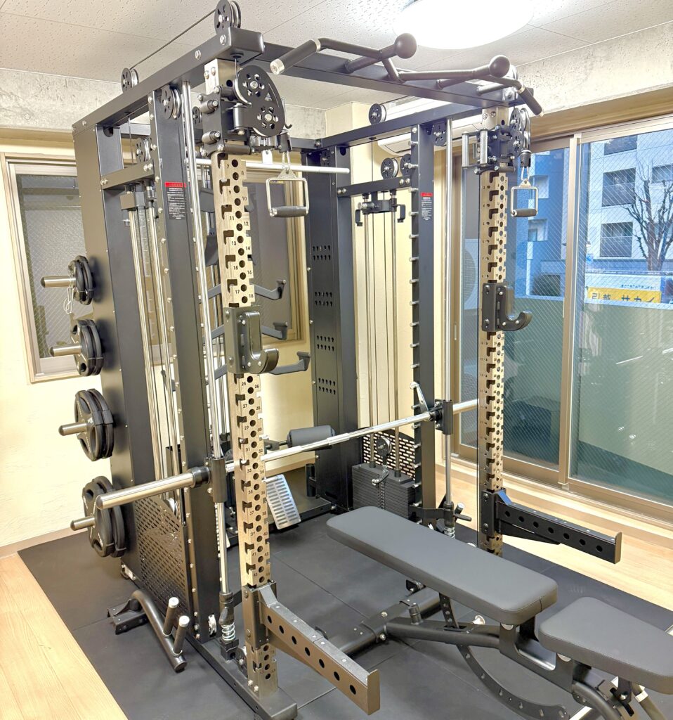 日暮里のパーソナルジムféerie(フェリ)日暮里・鶯谷店の内装