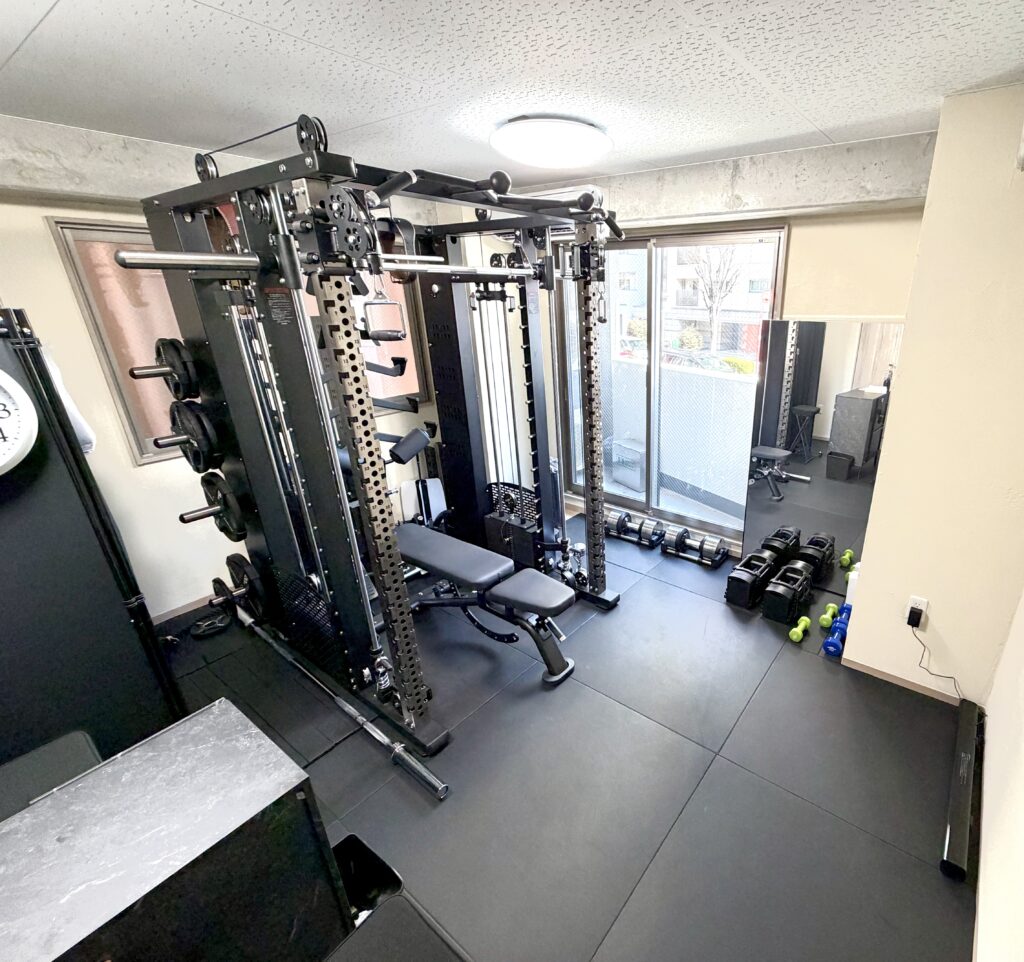 日暮里のパーソナルジムféerie(フェリ)日暮里・鶯谷店の内装